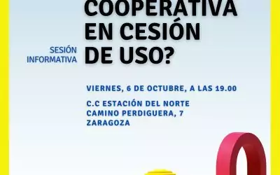 Vivienda cooperativa en cesión de uso: viernes, 6 de octubre 2023 a las 19 horas
