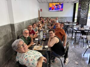 Foto comida tras la asamblea de junio de 2026